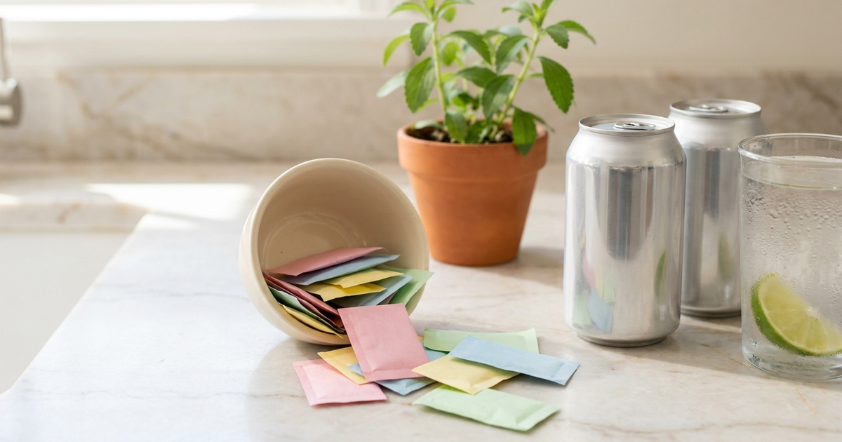 Artificial sweeteners and Crohn's disease - common sugar substitutes in packets and diet products
