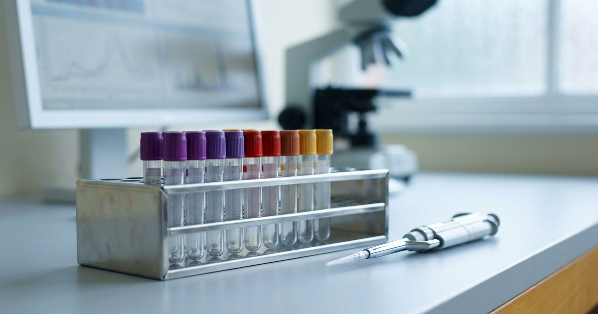 Infographic showing TPMT and NUDT15 enzyme testing and dose adjustment categories for thiopurine therapy