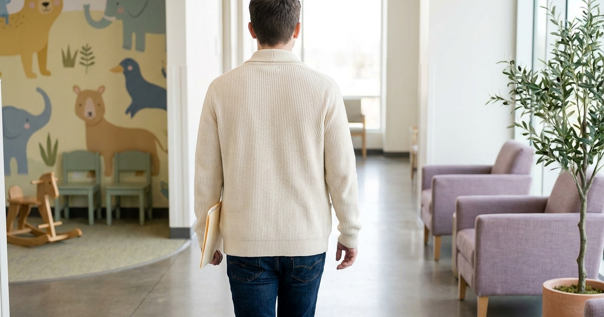 Young adult with Crohn's disease confidently transitioning from pediatric to adult IBD care