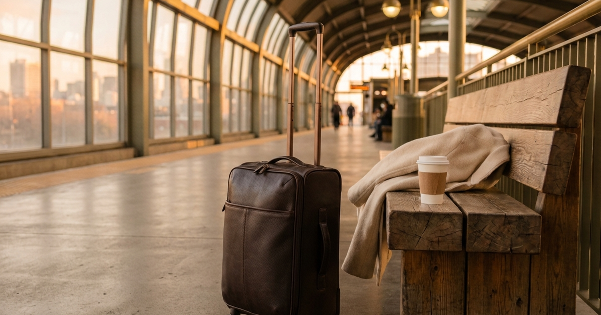 Restroom anxiety in Crohn's disease showing a patient navigating public spaces with confidence