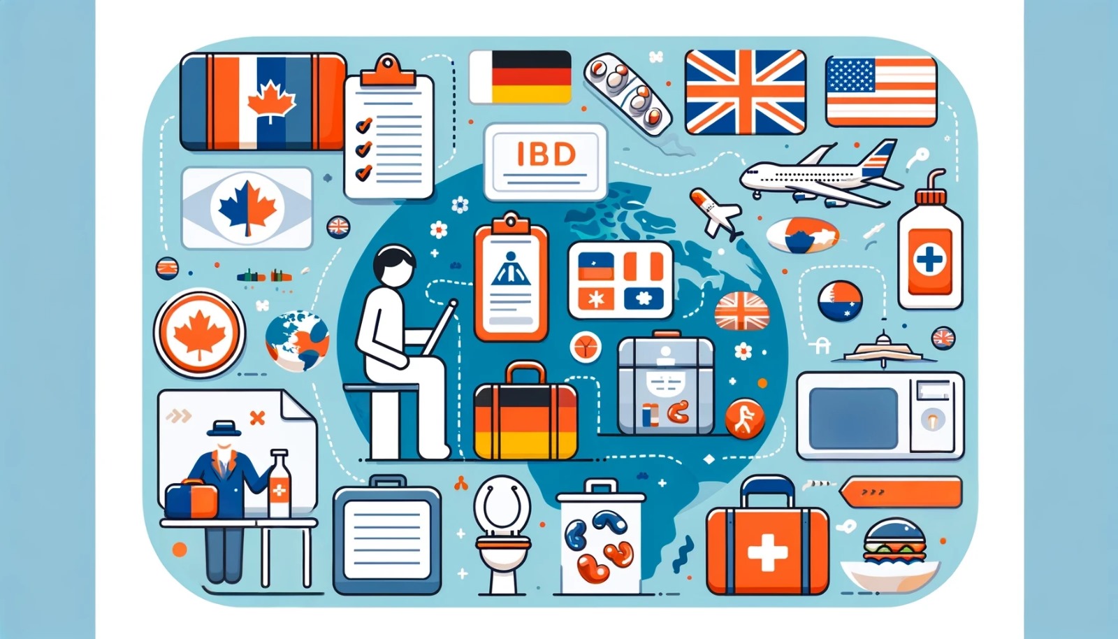 Tips When Traveling with Crohn's Disease: Western World Edition